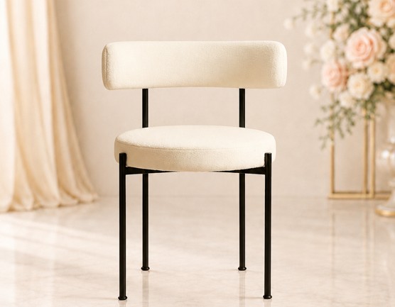 Cure Black Leg Chair
