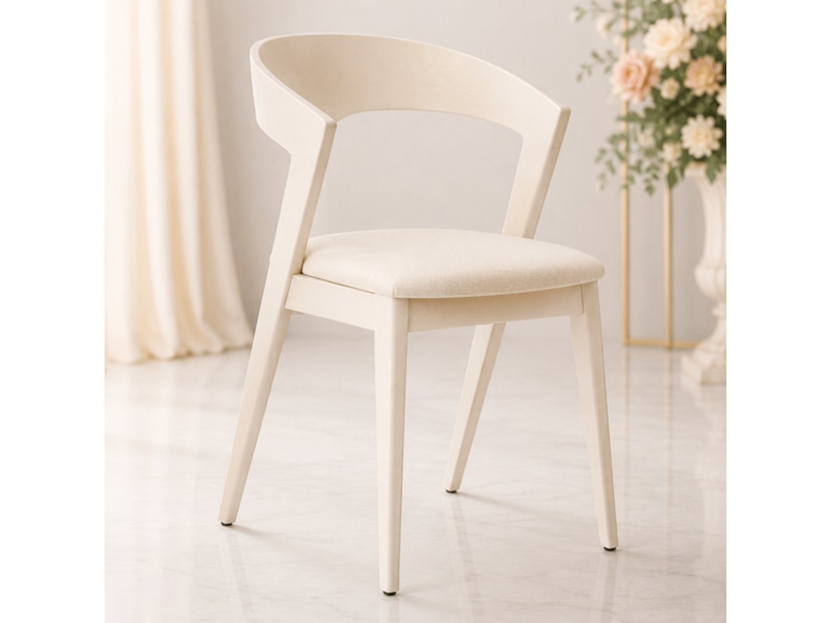 Ivory Arc Dinning Chair