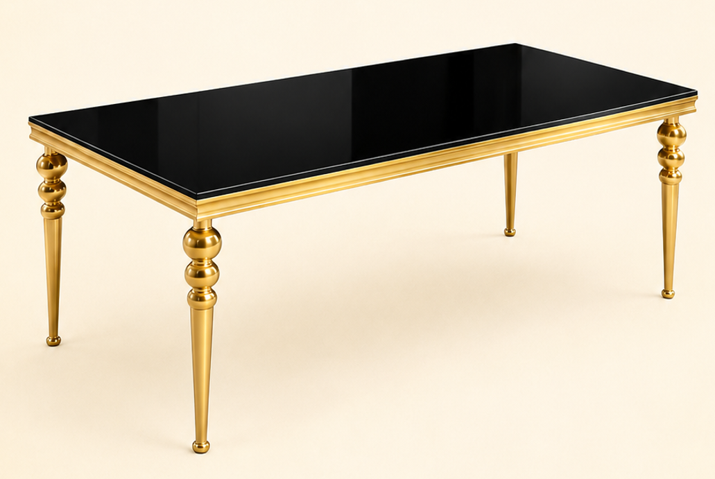 Rectangle Black Table